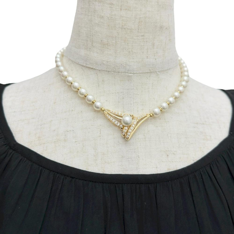 【POLA/ポーラ】 アコヤパール（真珠）6.8-8.3mm ダイヤモンド 0.59ct ネックレス K18ゴールド 18金 33.3g 39cm レディース
【中古】【真子質店】【NN】




【IMiKx】