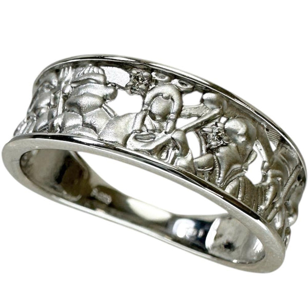 14号 七福神 ダイヤモンド 0.01ct リング・指輪 Pt950プラチナ 5.1g レディース
【中古】【真子質店】【NN】




【DDx】