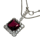 レッドトルマリン（ルベライト） 3.52ct ダイヤモンド 1.25ct ネックレス Pt900プラチナ/Pt850プラチナ 12.1g 50cm レディース
【中古】【真子質店】【NN】




【ISxMa】