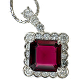 レッドトルマリン（ルベライト） 3.52ct ダイヤモンド 1.25ct ネックレス Pt900プラチナ/Pt850プラチナ 12.1g 50cm レディース
【中古】【真子質店】【NN】




【ISxMa】