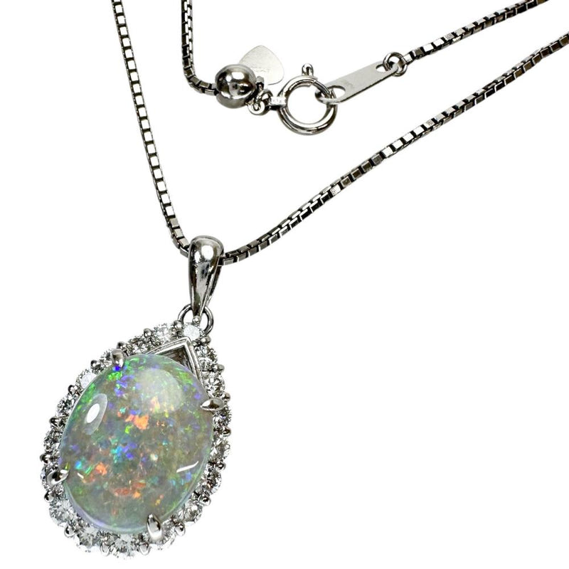 オパール 4.45ct ダイヤモンド 計1.01ct ネックレス Pt900プラチナ/Pt850プラチナ 13.0g 45cm レディース
【中古】【真子質店】【NN】




【IYMiMa】