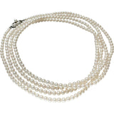 ロング アコヤベビーパール（真珠）3.0-3.3mm ネックレス シルバー 16.9g 107cm レディース
【中古】【真子質店】【NN】




【DxK】