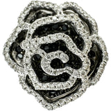 10.5号 バラモチーフ ブラックダイヤモンド 0.62ct その他ダイヤモンド 0.38ct リング・指輪 K18WGホワイトゴールド 18金 4.8g レディース
【中古】【真子質店】【NN】




【STD】