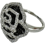 10.5号 バラモチーフ ブラックダイヤモンド 0.62ct その他ダイヤモンド 0.38ct リング・指輪 K18WGホワイトゴールド 18金 4.8g レディース
【中古】【真子質店】【NN】




【STD】