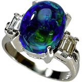 12号 ブラックオパール 2.83ct ダイヤモンド 0.34ct リング・指輪 Pt900プラチナ 6.2g レディース
【中古】【真子質店】【NN】




【IxYK】