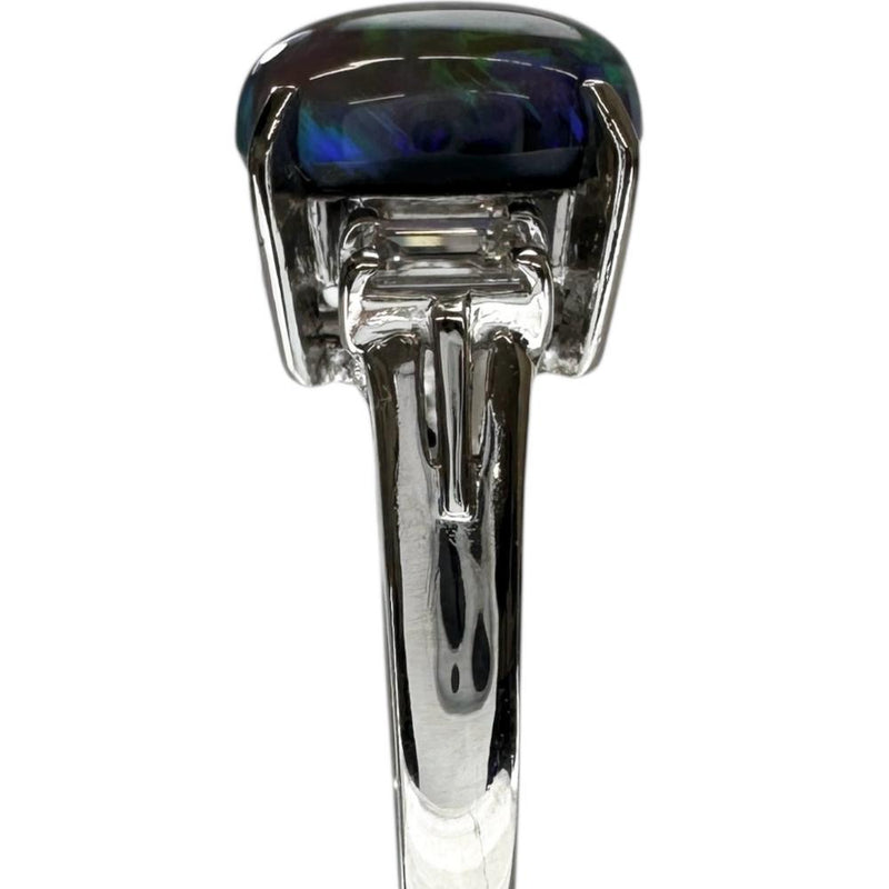 12号 ブラックオパール 2.83ct ダイヤモンド 0.34ct リング・指輪 Pt900プラチナ 6.2g レディース
【中古】【真子質店】【NN】




【IxYK】