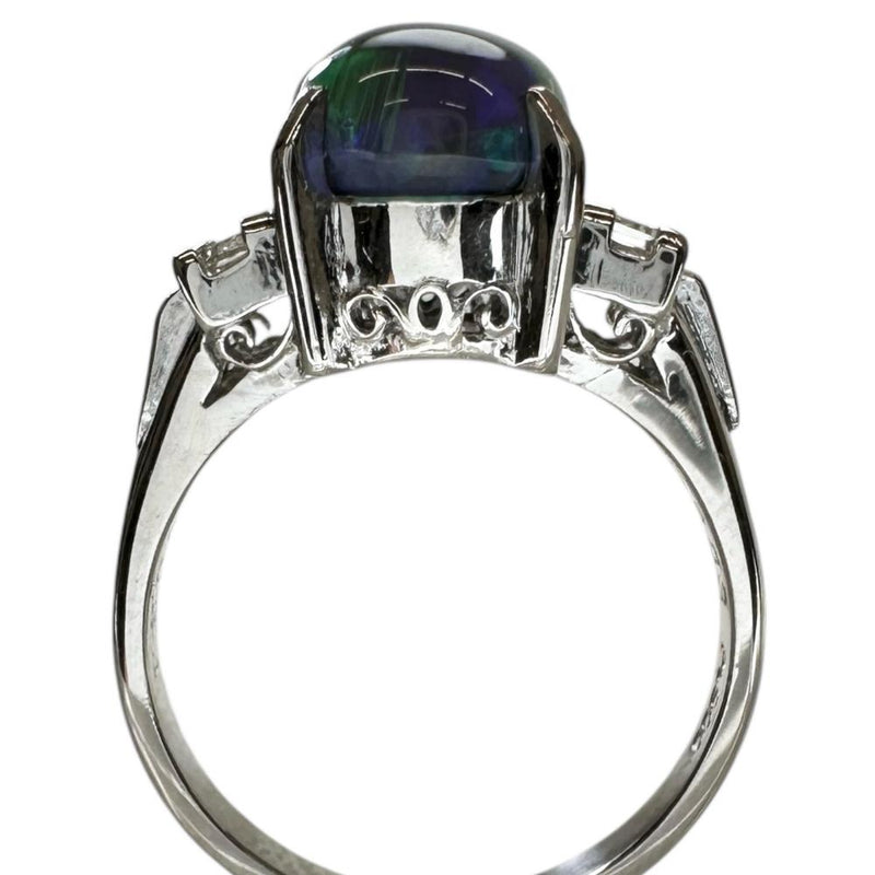 12号 ブラックオパール 2.83ct ダイヤモンド 0.34ct リング・指輪 Pt900プラチナ 6.2g レディース
【中古】【真子質店】【NN】




【IxYK】