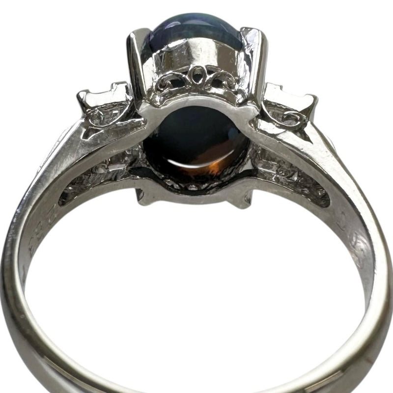 12号 ブラックオパール 2.83ct ダイヤモンド 0.34ct リング・指輪 Pt900プラチナ 6.2g レディース
【中古】【真子質店】【NN】




【IxYK】