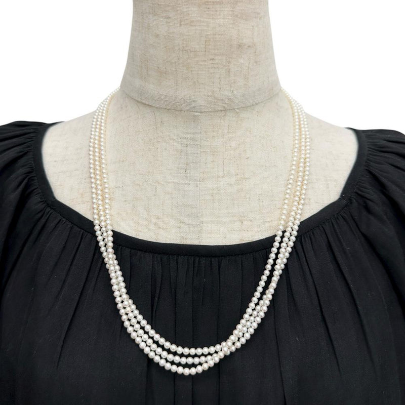 3連 アコヤベビーパール3.0-3.5mm ネックレス シルバー 31.2g 59cm レディース
【中古】【真子質店】【NN】




【MiTMo】