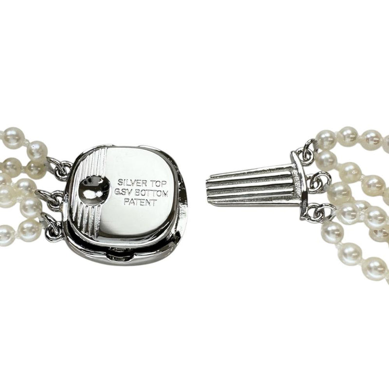 5連 アコヤベビーパール(真珠)2.5-3.0mm ネックレス シルバー 30.9g 46cm レディース
【中古】【真子質店】【NN】




【YIY】