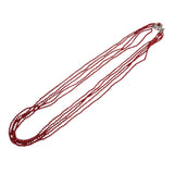 5連 サンゴ 2.0ｍｍ～3.5mm ネックレス シルバー 37.4g 62cm レディース
【中古】【真子質店】【NN】




【YxMo】