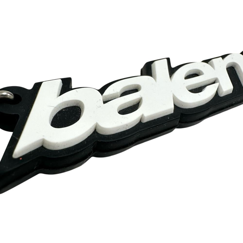 バレンシアガ　キーリング　キーホルダー　ロゴ　ラバー BALENCIAGA/バレンシアガ】 ロゴ キーリング バッグチャーム