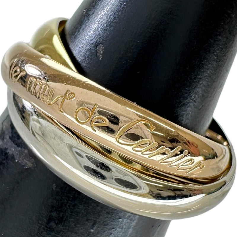 11号【CARTIER/カルティエ】 リング・指輪 トリニティ クラシック K18YGイエローゴールド 18金/WG/PG 7.2g 51（シリアルなし） レディース
【中古】【真子質店】【GD】




【ITMaT】