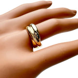 11号【CARTIER/カルティエ】 リング・指輪 トリニティ クラシック K18YGイエローゴールド 18金/WG/PG 7.2g 51（シリアルなし） レディース
【中古】【真子質店】【GD】




【ITMaT】