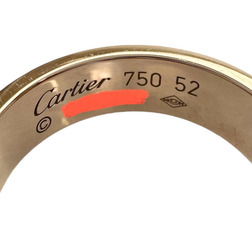 12号【CARTIER/カルティエ】 リング・指輪 ラブリング K18PGピンク