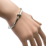 【TIFFANY&Co./ティファニー】 ブレスレット T ワン ナロー ヒンジ バングル（ラージ） K18WGホワイトゴールド 18金 24.7g 17cm レディース
【中古】【真子質店】【GD】




【DMoIx】
【ex】