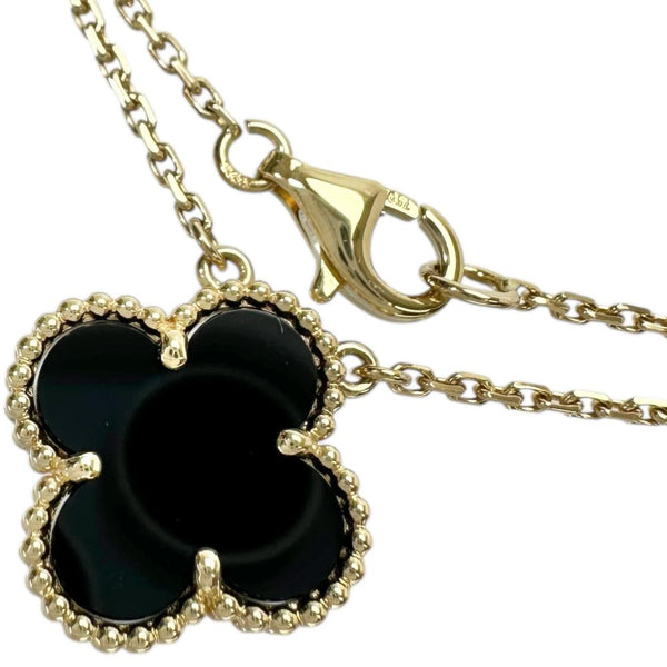 Van Cleef & Arpels/ヴァンクリーフ＆アーペル】 オニキス ネックレス