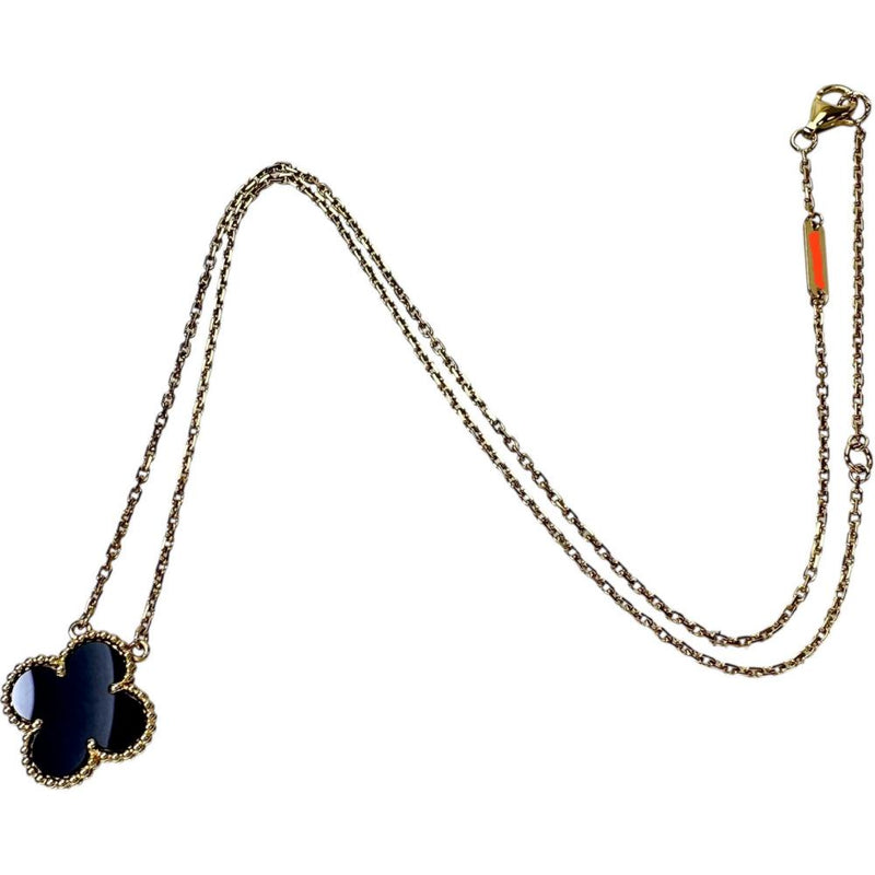 【Van Cleef & Arpels/ヴァンクリーフ＆アーペル】 オニキス ネックレス アルハンブラ K18ゴールド 18金 5.1g 41.5cm レディース
【中古】【真子質店】【GD】




【TSKx】