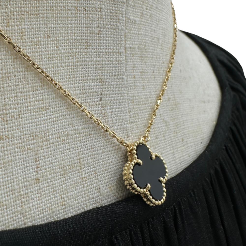 Van Cleef & Arpels/ヴァンクリーフ＆アーペル】 オニキス ネックレス