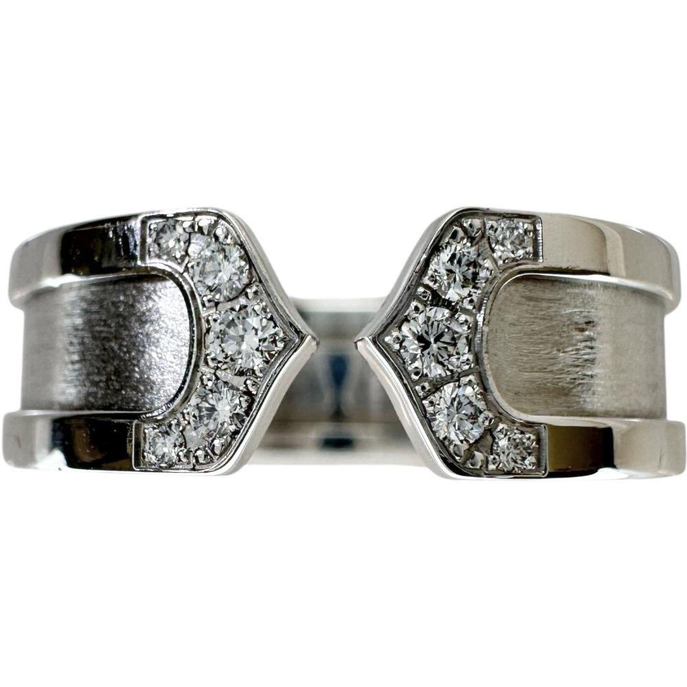 14号【CARTIER/カルティエ】 C2リング ダイヤモンド リング・指輪