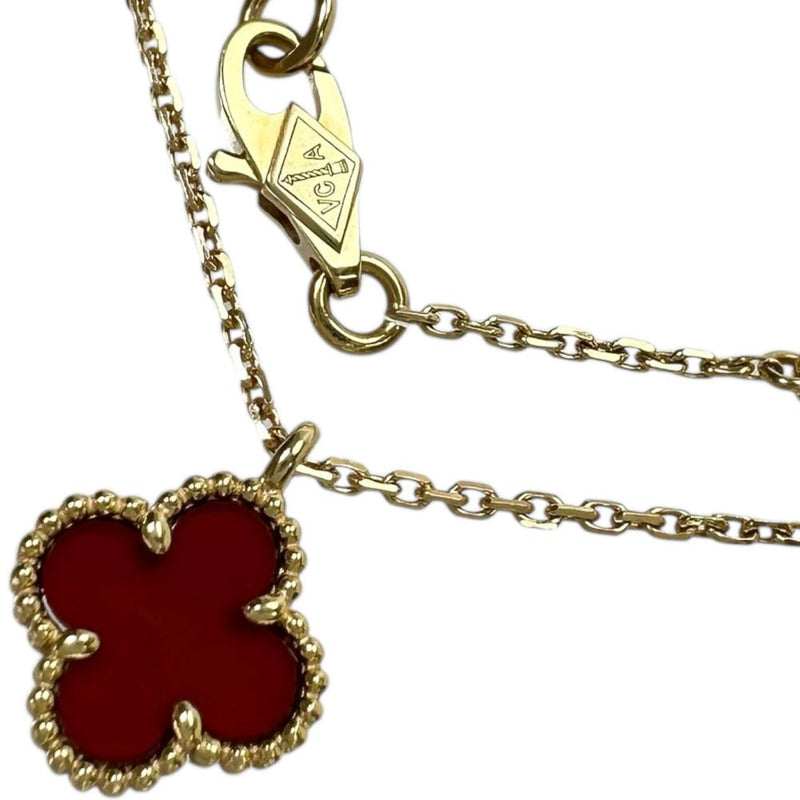 【Van Cleef & Arpels/ヴァンクリーフ＆アーペル】 カーネリアン ネックレス スウィートアルハンブラ K18ゴールド 18金 2.8g 39/41cm レディース
【中古】【真子質店】【GD】




【IMiIMo】