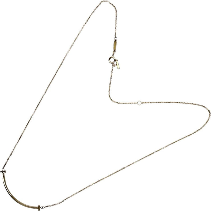 【TIFFANY&Co./ティファニー】 Tスマイル　スモール ネックレス K18ゴールド 18金 3.0g 40.5/45.5cm レディース
【中古】【真子質店】【GD】




【SxT】
