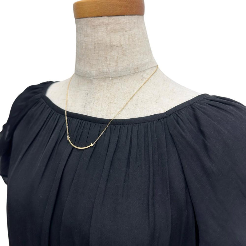 【TIFFANY&Co./ティファニー】 Tスマイル　スモール ネックレス K18ゴールド 18金 3.0g 40.5/45.5cm レディース
【中古】【真子質店】【GD】




【SxT】