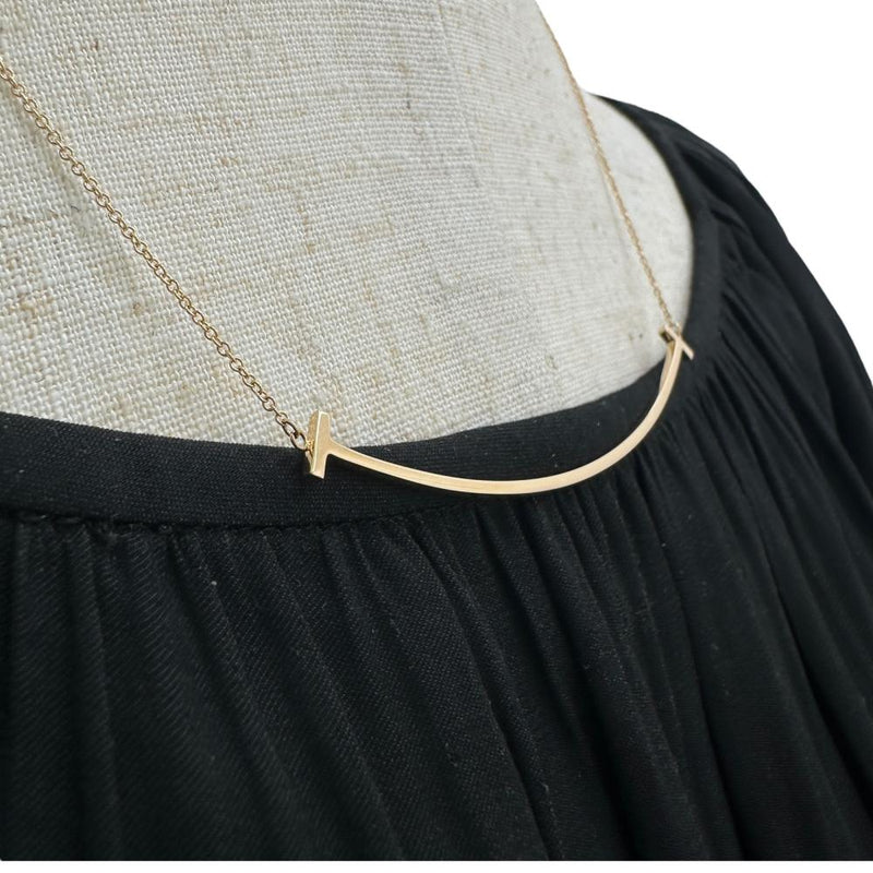 【TIFFANY&Co./ティファニー】 Tスマイル ラージ ネックレス K18PGピンクゴールド 18金 3.7g 41.5・45.5cm レディース
【中古】【真子質店】【GD】




【IMaMiY】