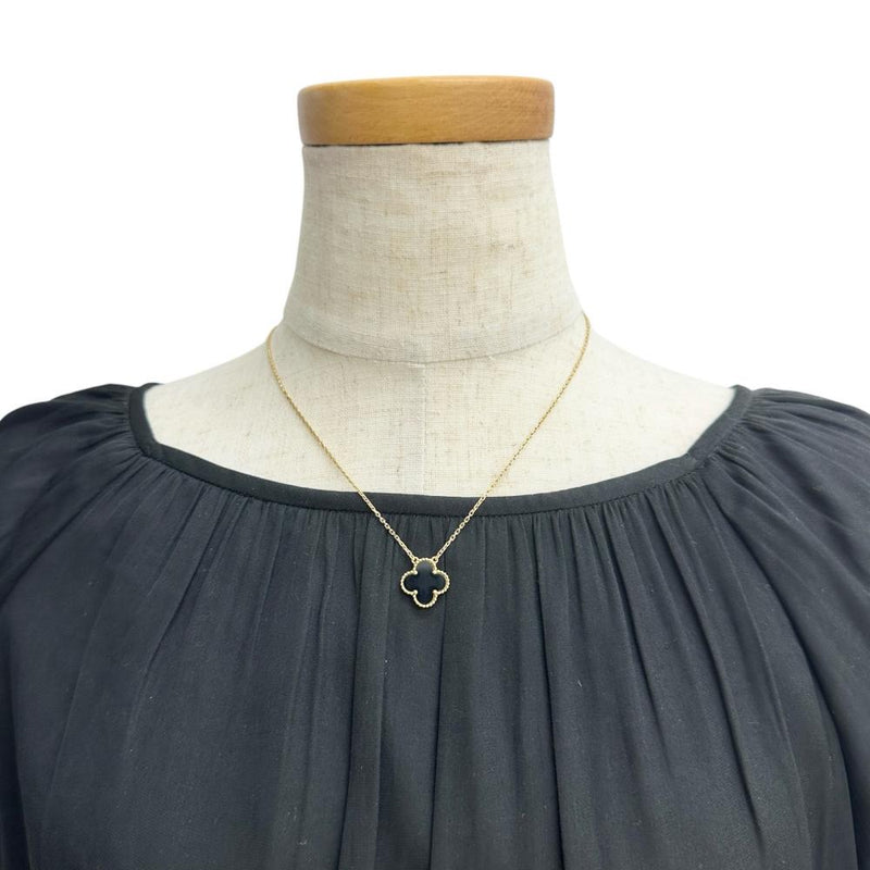 【Van Cleef & Arpels/ヴァンクリーフ＆アーペル】 アルハンブラ オニキス ネックレス K18ゴールド 18金 5.1g 38/42cm レディース
【中古】【真子質店】【GD】




【MaxMix】