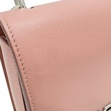 【TOD’S】Double T Chain Shoulder Bag Shoulder Bag Leather Pink Leather/Silver Hardware Women's【Used】【Makoto Shichiten】【BL】

【MoSD】