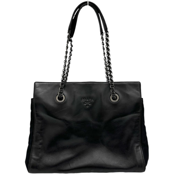 【PRADA/プラダ】 チェーンショルダーバッグ 白タグあり ショルダーバッグ レザー ブラックレザー/ブラックメッキ金具 レディース【中古】【真子質店】【BL】




【MaKD】