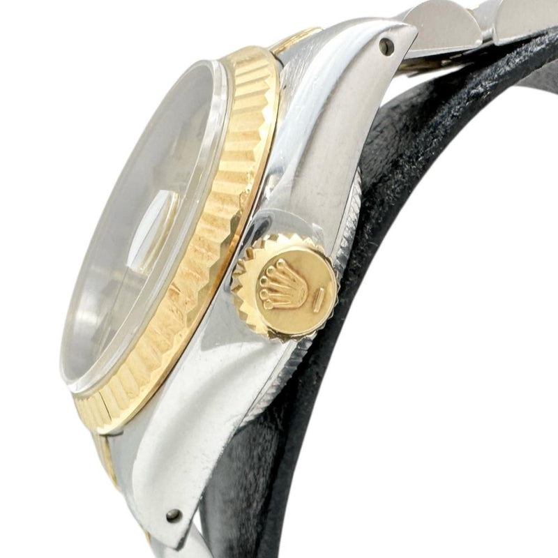 【ROLEX/ロレックス】 オーバーホール済 デイトジャスト 69173 腕時計 ステンレススチール/K18YGイエローゴールド 自動巻き/オートマ (1986年) ゴールド文字盤/シルバーゴールドコンビベルト レディース
【中古】【真子質店】【BL】




【Dxxx】
【ex】