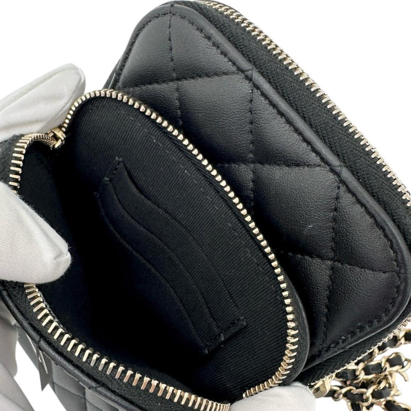 【CHANEL/シャネル】 マトラッセ フォンポーチ AP3739 ショルダーバッグ ラムスキン/レザー ブラック レディース【中古】【真子質店】【BL】




【TMoMox】