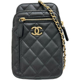 【CHANEL/シャネル】 マトラッセ フォンポーチ AP3739 ショルダーバッグ ラムスキン/レザー ブラック レディース【中古】【真子質店】【BL】




【TMoMox】