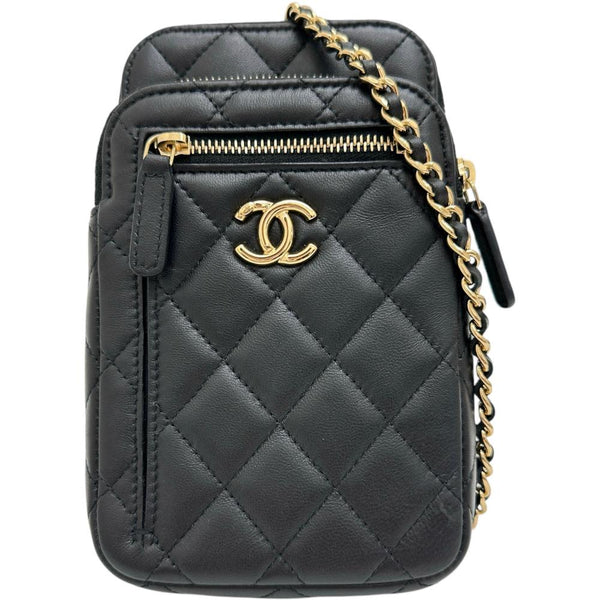 【CHANEL/シャネル】 マトラッセ フォンポーチ AP3739 ショルダーバッグ ラムスキン/レザー ブラック レディース【中古】【真子質店】【BL】




【TMoMox】
