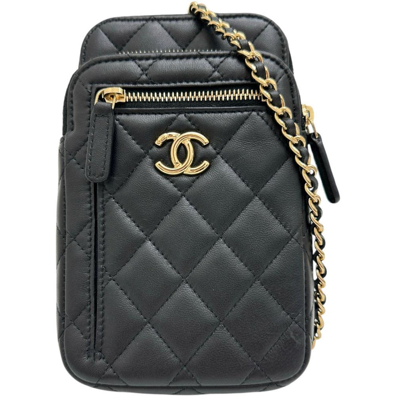 【CHANEL/シャネル】 マトラッセ フォンポーチ AP3739 ショルダーバッグ ラムスキン/レザー ブラック レディース【中古】【真子質店】【BL】




【TMoMox】