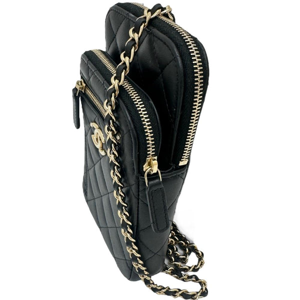 【CHANEL/シャネル】 マトラッセ フォンポーチ AP3739 ショルダーバッグ ラムスキン/レザー ブラック レディース【中古】【真子質店】【BL】




【TMoMox】