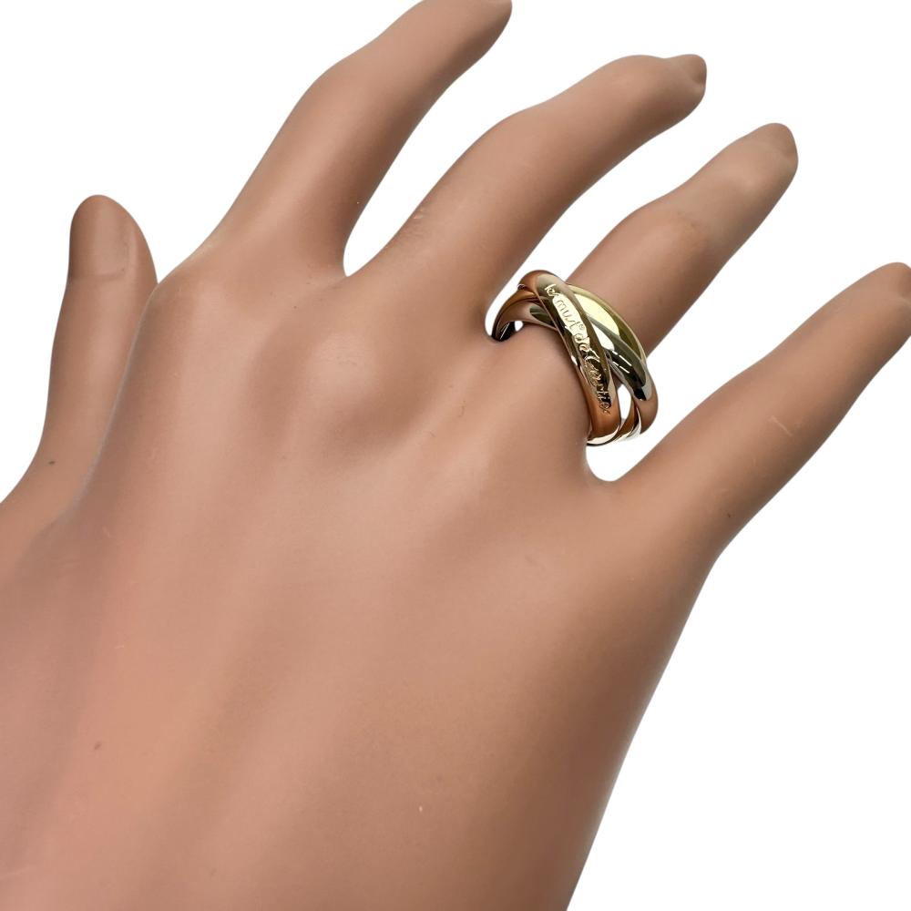 13号【CARTIER/カルティエ】 リング・指輪 トリニティ K18ゴールド 18