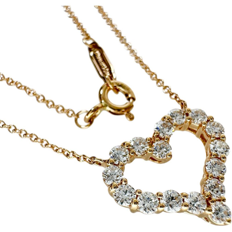 【TIFFANY&Co./ティファニー】 センチメンタルハート　スモール 16Pダイヤモンド ネックレス K18PGピンクゴールド 18金 3.0g 40.5/45.5cm レディース
【中古】【真子質店】【GD】




【TTxx】