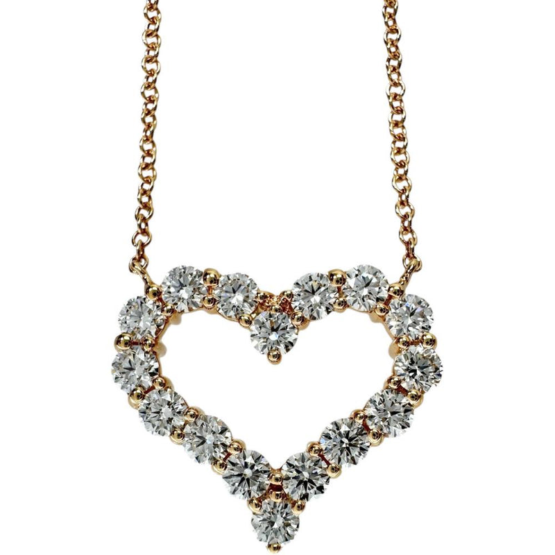 【TIFFANY&Co./ティファニー】 センチメンタルハート　スモール 16Pダイヤモンド ネックレス K18PGピンクゴールド 18金 3.0g 40.5/45.5cm レディース
【中古】【真子質店】【GD】




【TTxx】