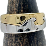 No. 12 [Georg Jensen] Double Fusion Ring, K18YG Yellow Gold 18k/K18WG White Gold 18k, 9.5g, Size 52, Unisex
[Used] [Makoto Shichiten] [GD]




[IKMaMi]
[ex]