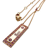 【GUCCI/グッチ】 ロゴプレート ピンクサファイア ネックレス K18PGピンクゴールド 18金 7.1g 38・40・42cm レディース
【中古】【真子質店】【GD】




【IIxx】