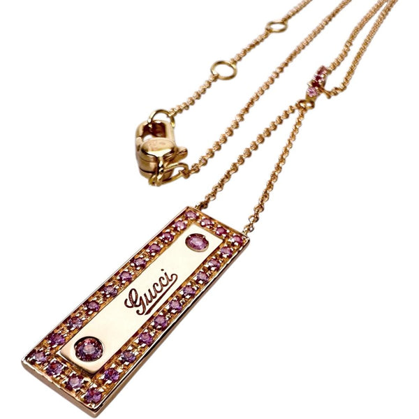 【GUCCI/グッチ】 ロゴプレート ピンクサファイア ネックレス K18PGピンクゴールド 18金 7.1g 38・40・42cm レディース
【中古】【真子質店】【GD】




【IIxx】