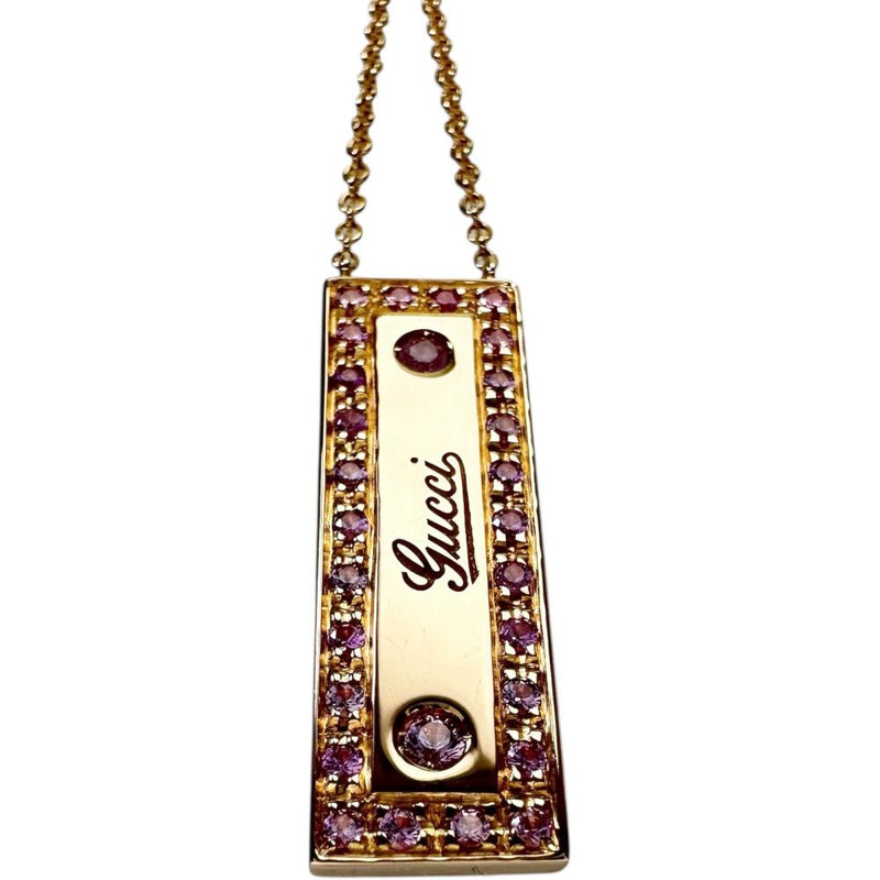 【GUCCI/グッチ】 ロゴプレート ピンクサファイア ネックレス K18PGピンクゴールド 18金 7.1g 38・40・42cm レディース
【中古】【真子質店】【GD】




【IIxx】