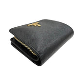 【PRADA/プラダ】 サフィアーノ 1ML018 コンパクトウォレット 二つ折り財布 レザー ブラック レディース【中古】【真子質店】【BL】




【DKx】