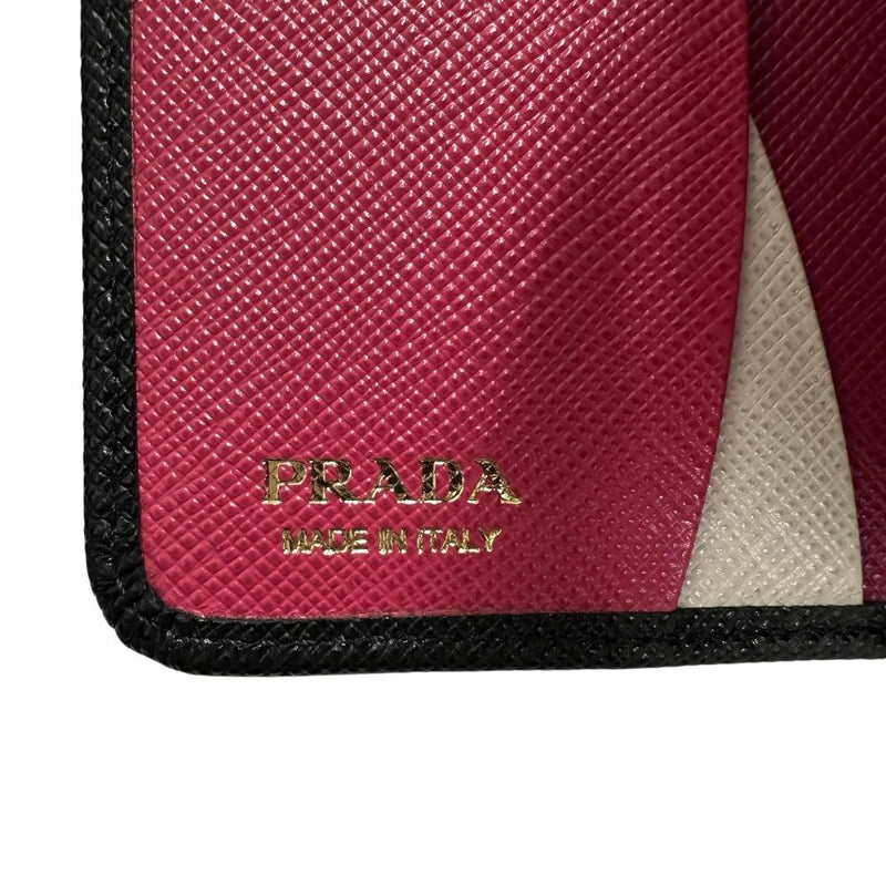 【PRADA/プラダ】 サフィアーノ 1ML018 コンパクトウォレット 二つ折り財布 レザー ブラック レディース【中古】【真子質店】【BL】




【DKx】