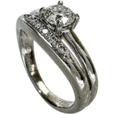 Size 10 Diamond (G-SI2) 0.521ct Diamond total 0.07ct Ring Pt900 Platinum 7.5g Ladies
【Used】【Makoto Shichiten】【NN】




【YKx】