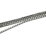 ベネチアンチェーン チェーンのみ ネックレス Pt850プラチナ 1.6g 43cm レディース
【中古】【真子質店】【BL】




【Ixx】
【ex】