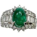 12号 カボションエメラルド 2.38ct ダイヤモンド 1.30ct リング・指輪 Pt900プラチナ 11.4g レディース
【中古】【真子質店】【NN】




【ISMix】