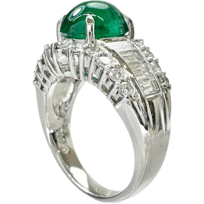 12号 カボションエメラルド 2.38ct ダイヤモンド 1.30ct リング・指輪 Pt900プラチナ 11.4g レディース
【中古】【真子質店】【NN】




【ISMix】